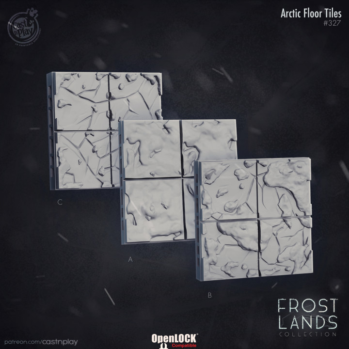 Arctic Floor Tiles (Pre-Supported) image