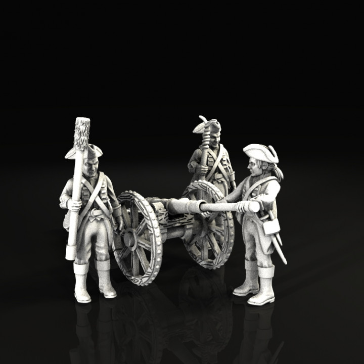 1750 British artillery image