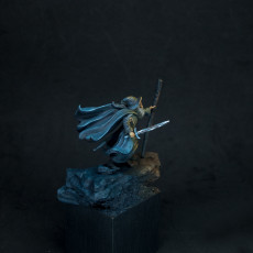 Picture of print of Gollnir the Wizard - Free STL from Mines of Maznar Kickstarter