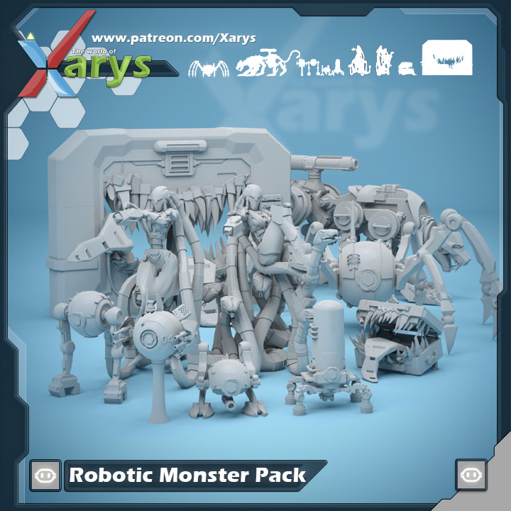 Robotic Monster Pack image