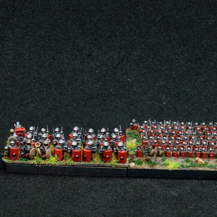 Microscale Roman Empire Legionaries (6mm and 3mm) image