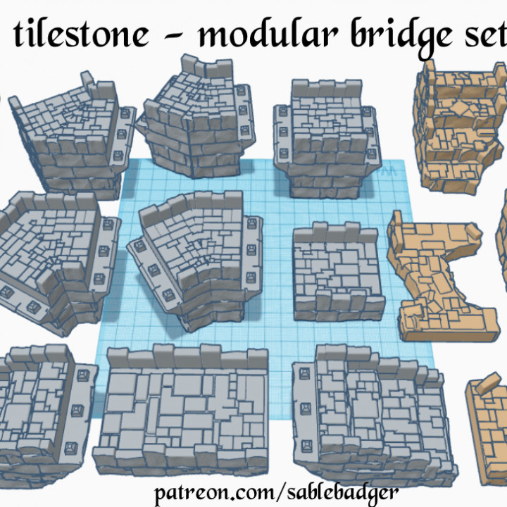 Fantasy - Tilestone Modular Bridge image