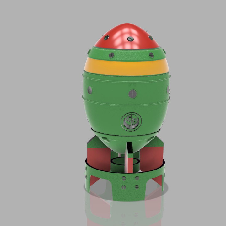 3D Printable Mini nuke Fallout 76 by Rosane Silva