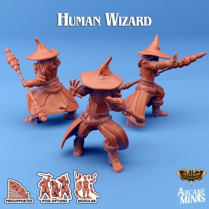Human Wizard - Artificer Guilds image
