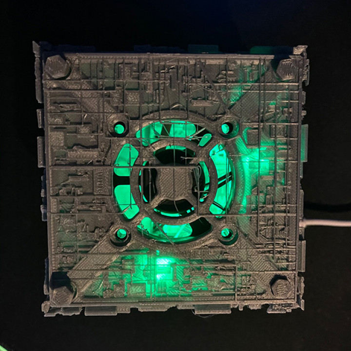 Borg Cube Raspberry Pi 4 Case image