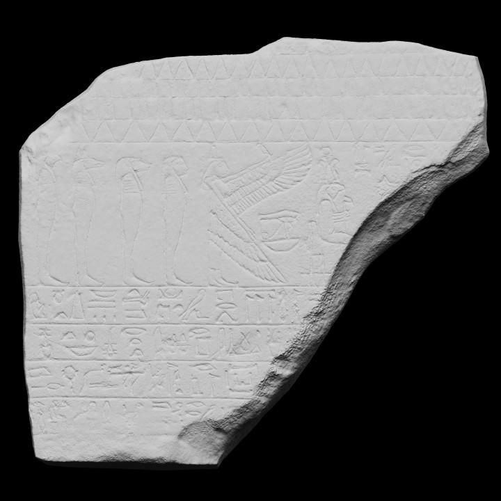 Limestone stele of Djiho image