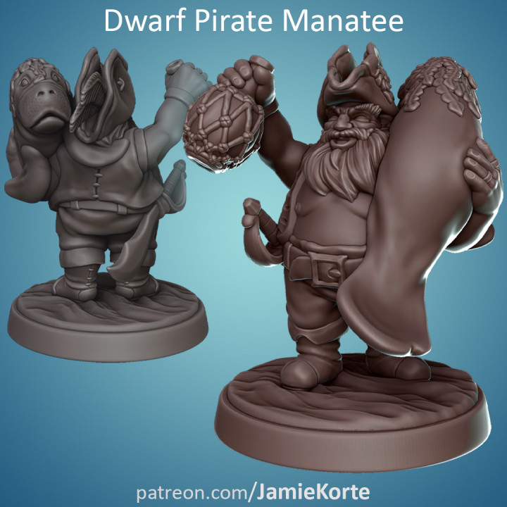 Dwarf Pirate Manatee image