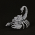 Giant Scorpion Pack Animal / Desert Arachnid / Poison Monster Encounter print image