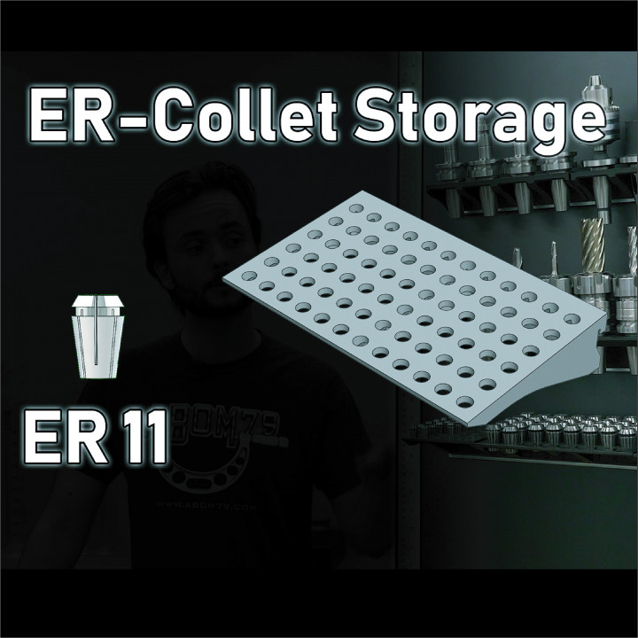 DIN-Rail Storage | ER11 Collets image