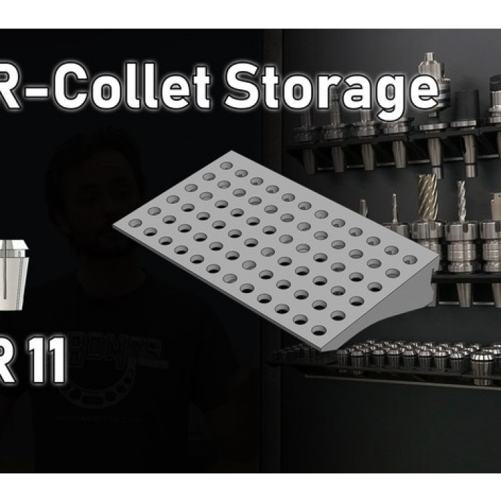 DIN-Rail Storage | ER11 Collets image