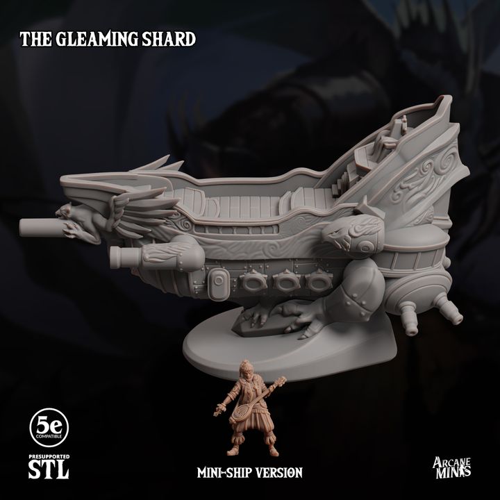 The Gleaming Shard - Mini Ship image