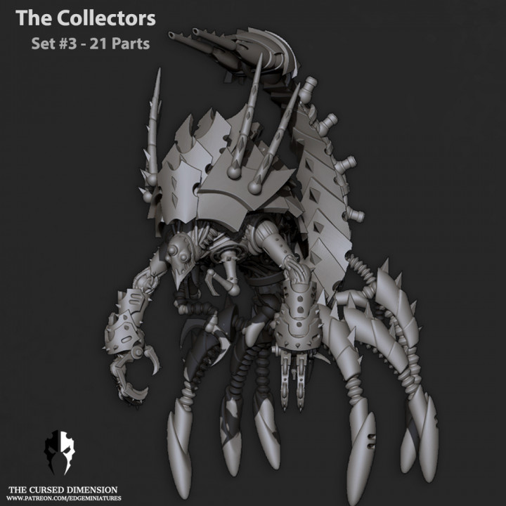 The Collector Set #3, 21 Poseable Parts - Cursed Elves image