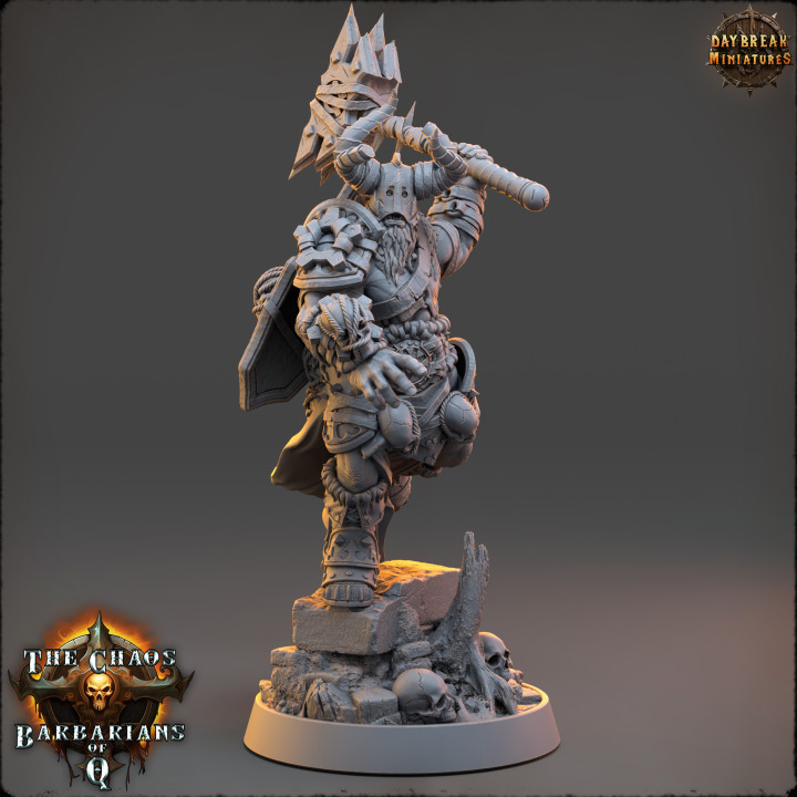 3D Printable The Chaos Barbarians of Q - COMPLETE PACK by Daybreak ...