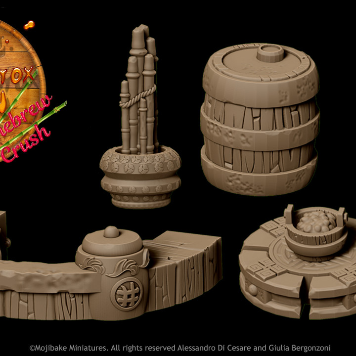 "The clumsy Ox tavern" props set image