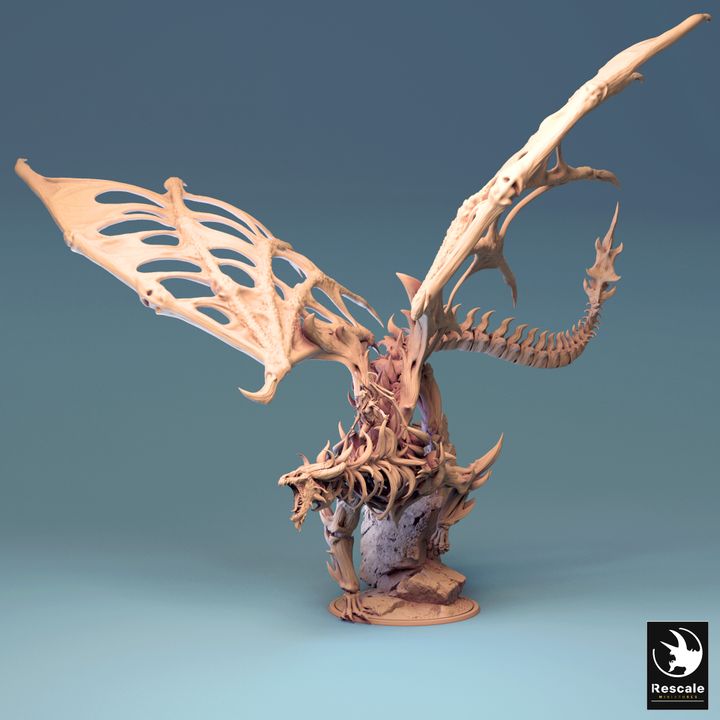 Undead Dragon Mounted image