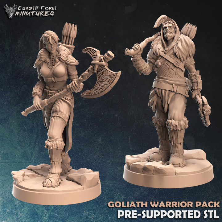 Goliath warrior character pack (supported) image