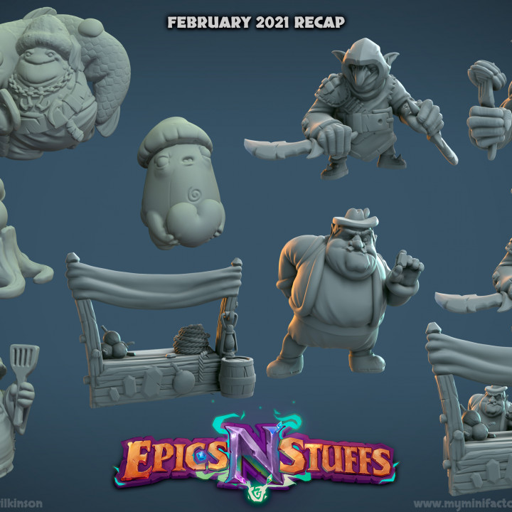 Epics 'N' Stuffs February 2021 Releases - pre-supported image