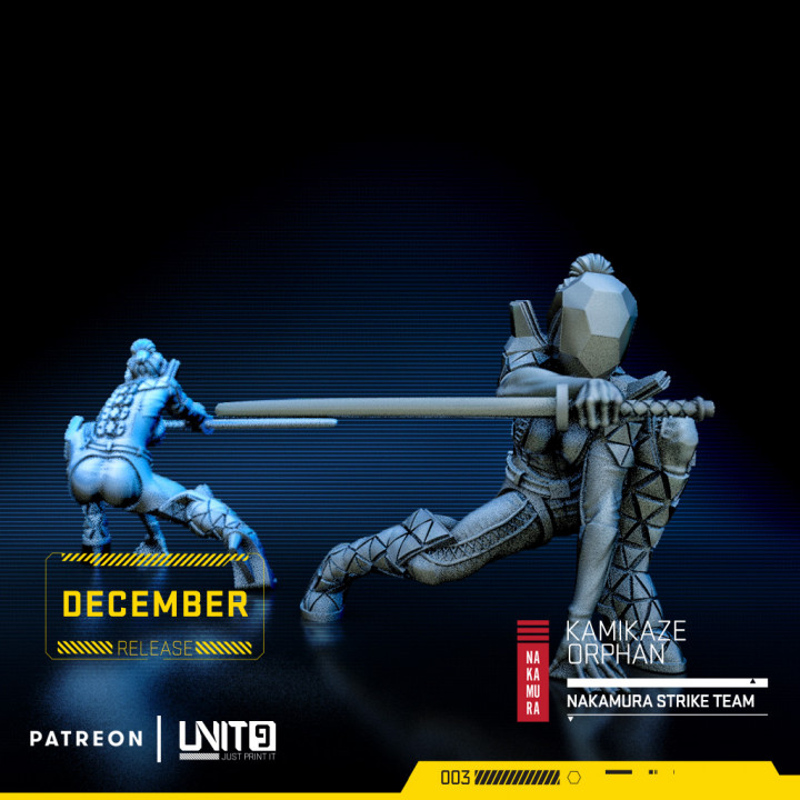 Cyberpunk models BUNDLE - Nakamura Strike Team (December release) image