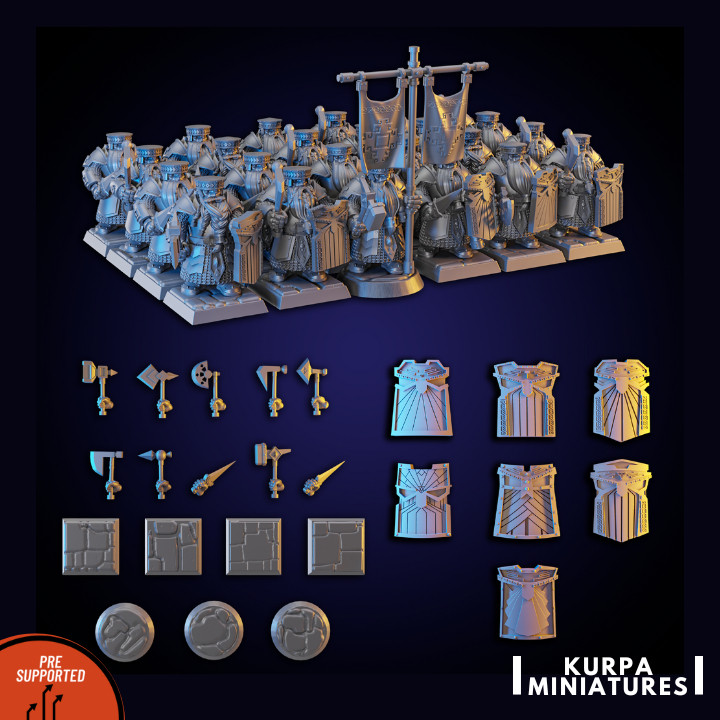 Dwarf Warriors kit image