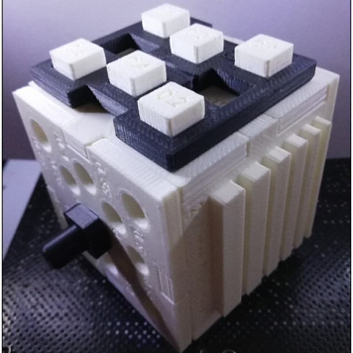 3D Printable Printer Model Design Cube Guide image