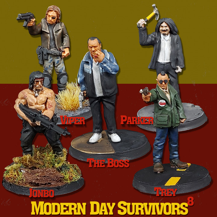Modern Day Survivor Series 08 Bundle - PRE-SUPPORTED image