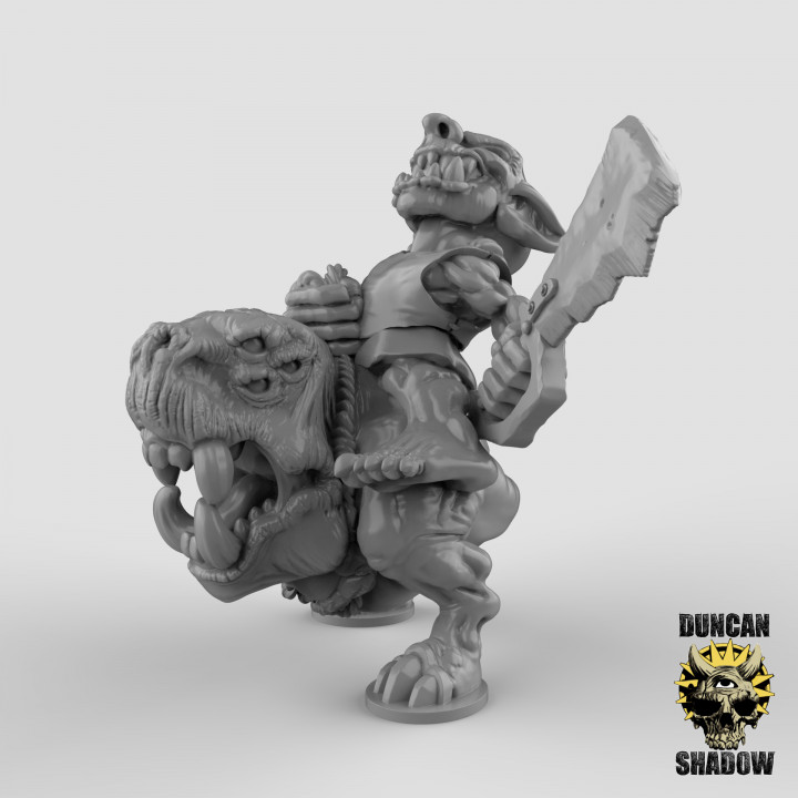 Goblin Hound Riders (pre supported) image