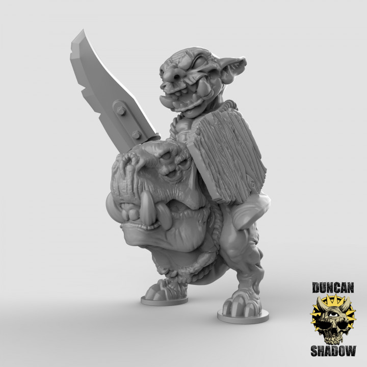 Goblin Hound Riders (pre supported) image