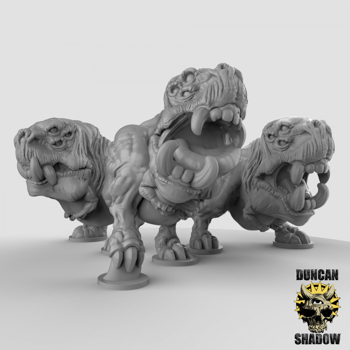 Goblin Hounds (pre supported) image