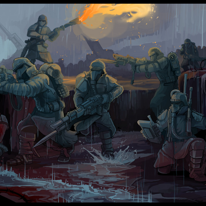 Death squad of Imperial force Heavy support image