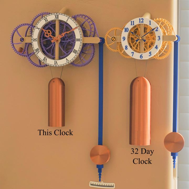 Large Easy Build Clock with 21 Day Runtime image