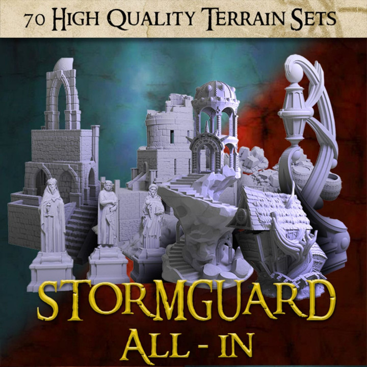 Stormguard All-In - 70 terrain STL Sets's Cover
