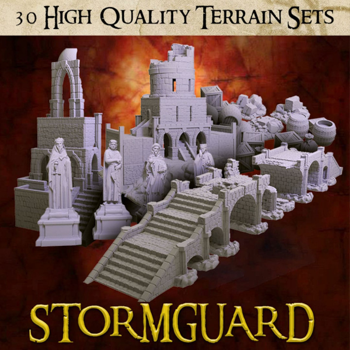 Stormguard- 30 terrain STL Sets's Cover