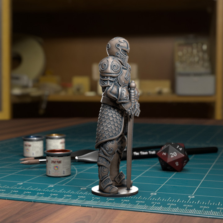 Animated Armour Standing [Pre-Supported] image