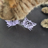 Cat earrings print image