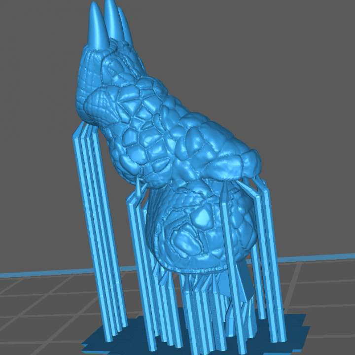 3D Printable Xorn / Zorn / RockMonster by nonPareil Institute