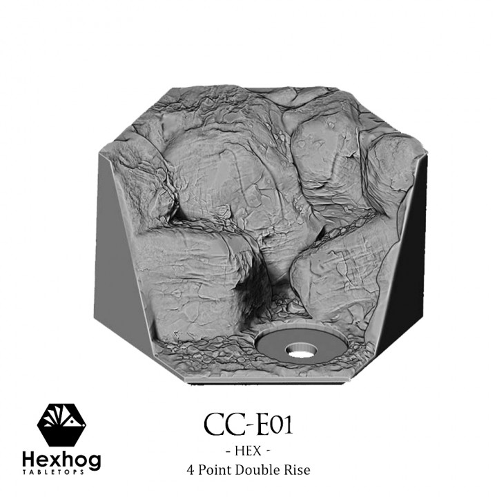 Hexhog Tabletops: Calamitous Crags and Cliffs - Expansion Set - image