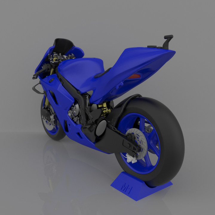Racing  Motorcycle  2020 Ready to Print STL File image