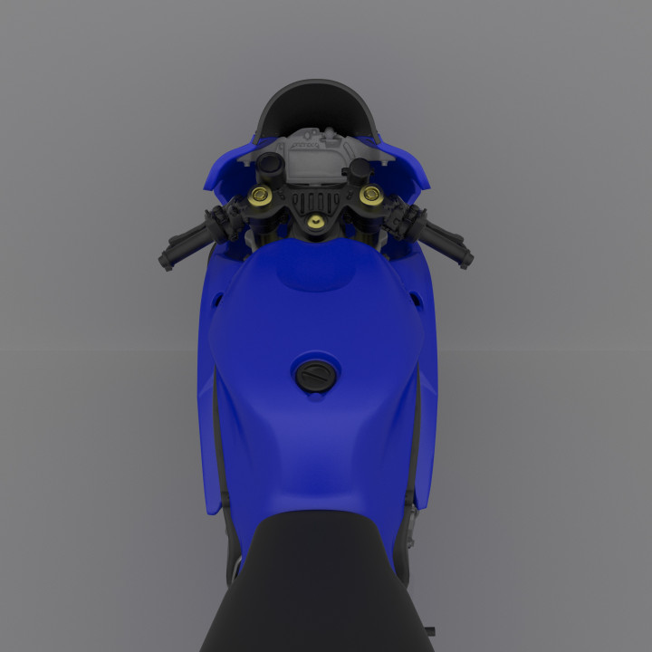 Racing  Motorcycle  2020 Ready to Print STL File image