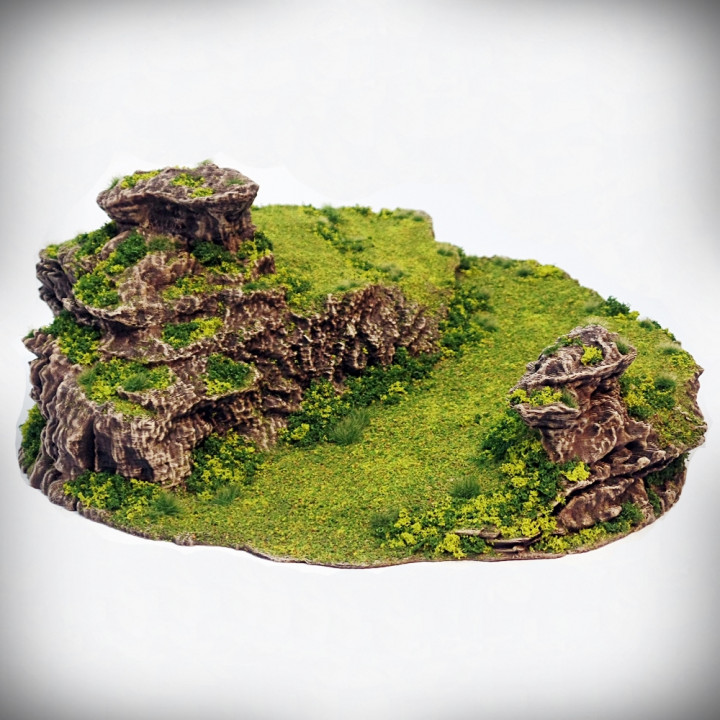 Ramp Spiral: Dynamic Hills Terrain Set image