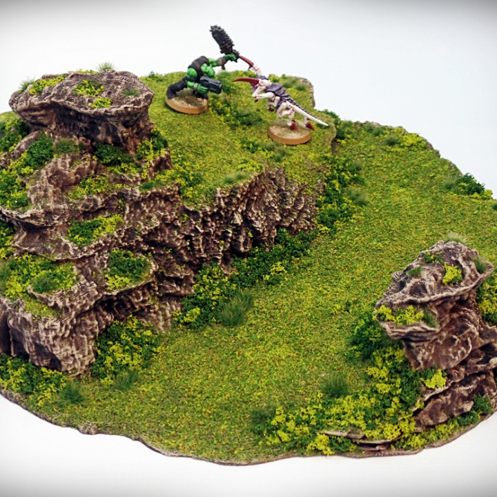 Ramp Spiral: Dynamic Hills Terrain Set image