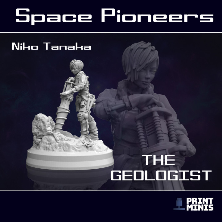 Space Pioneer Team - 6x Characters - Space Pioneers Collection image