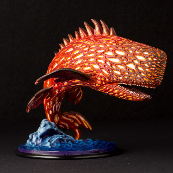 3D Print of Apocalypse Whale / Lord of the Sea / Moby Dick Monster