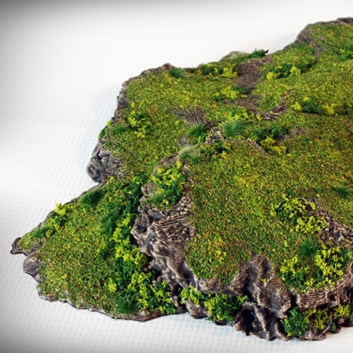 Twins Outcropping - Dynamic Hills Terrain Set image