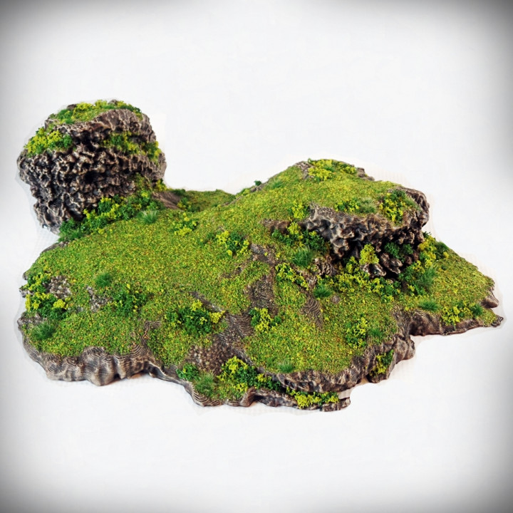 Twins Outcropping - Dynamic Hills Terrain Set image