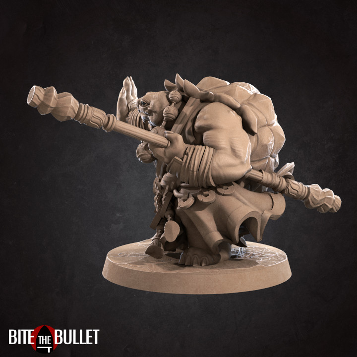 3D Printable Tortle Monk by Bite the Bullet