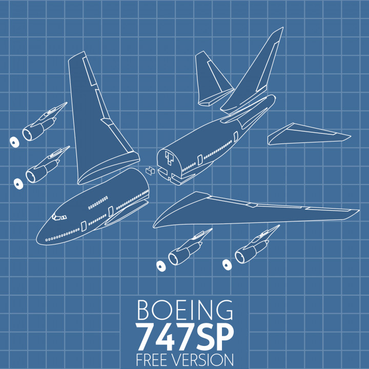 Boeing 747SP -1:200 image