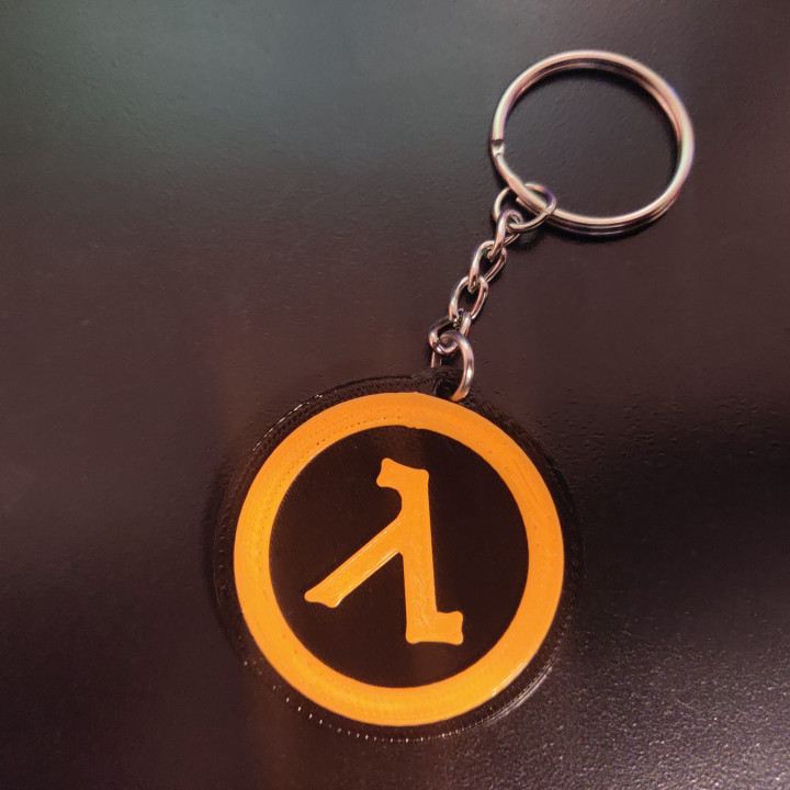 Half Life keychain image