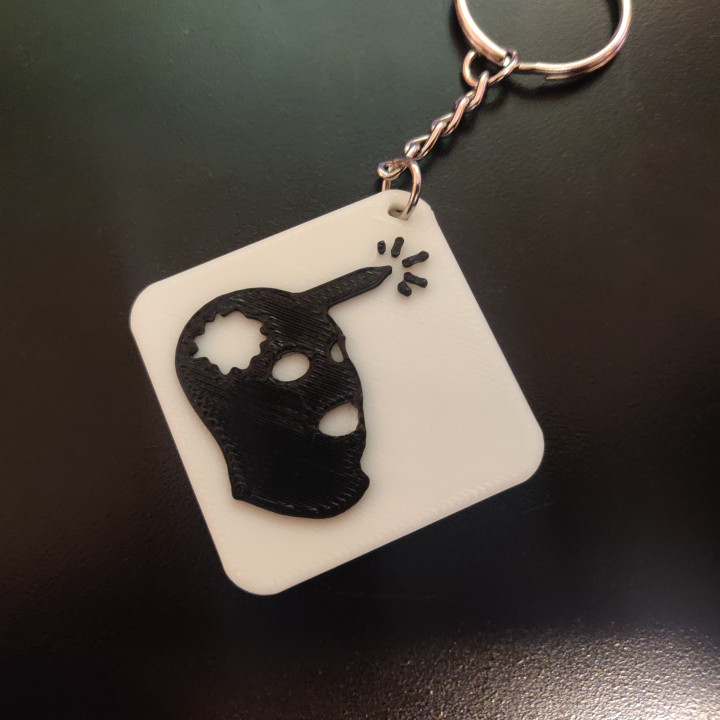 CS:GO Headshot keychain image