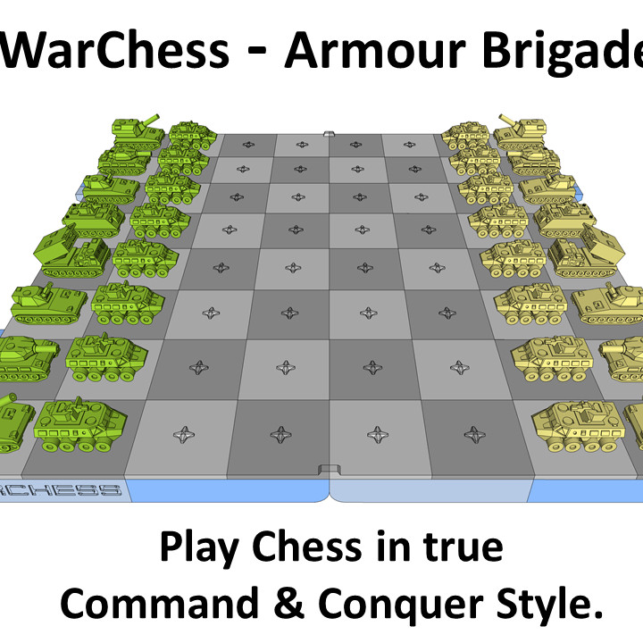 WarChess-Armour Brigade (Pieces Only) image
