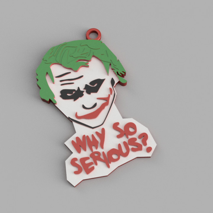 Joker keychain image